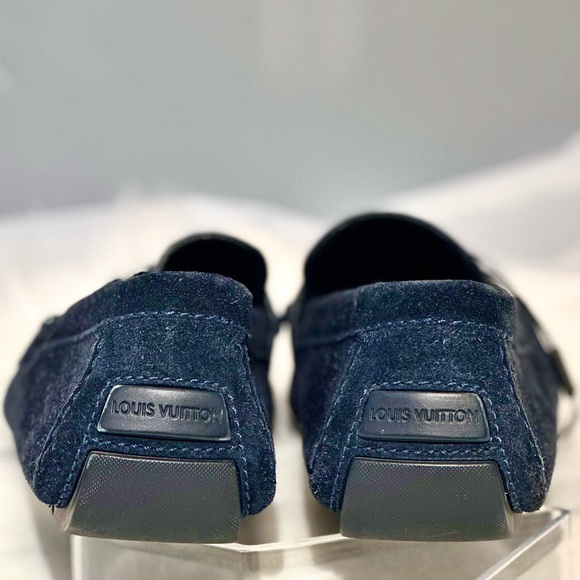 LV Navy blue suede shoes in great condition size 10. - Picture 5 of 5